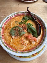 Prawn Laksa w Rice Noodles